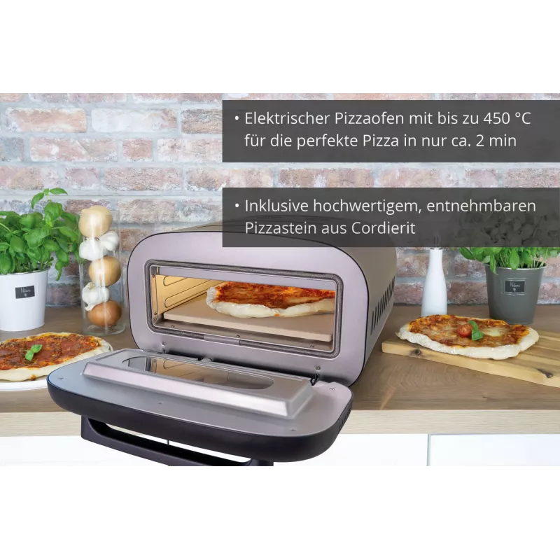 Unold 68805 picas cepšanas ierīce/cepeškrāsns 1 pica(s) 1700 W Melna