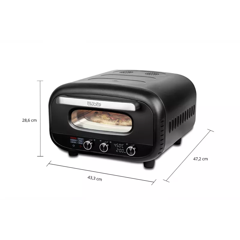 Unold 68805 picas cepšanas ierīce/cepeškrāsns 1 pica(s) 1700 W Melna