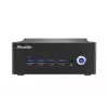 Shuttle Nano PC NA10H7, AMD Ryzen™ 7-8845HS APU, Radeon780M, 2xHDMI, 2xUSB-C 4.0(DP), 2x2.5Gbit LAN, 24/7 pastāvīgai darbībai, ieskaitot VESA