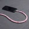 CLUB3D USB-C® pērlīšu kabelis, rozā, 2 m, USB C, USB C, 0.48 Gbit/s, rozā