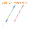 CLUB3D CAC-3011 USB kabelis 2 m USB C Zils, Zaļš