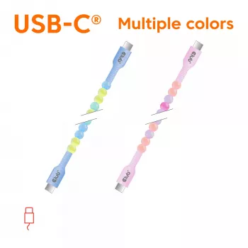 CLUB3D CAC-3011 USB kabelis 2 m USB C Zils, Zaļš