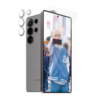 PanzerGlass ® 2-in-1 aizsardzības komplekts Samsung Galaxy S25 Ultra