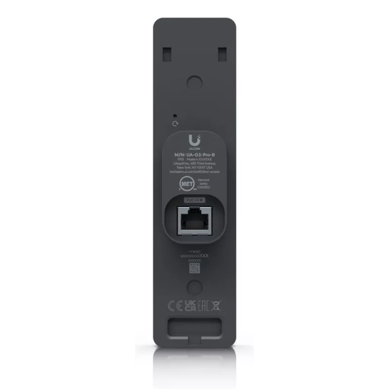 UBIQUITI NETWORKS Unifi G3 Reader Pro - piekļuves kontroles terminālis ar NFC lasītāju - NFC Bluetooth 4.2 Mifare