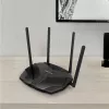 MERCUSYS MR70X bezvadu maršrutētājs Gigabit Ethernet divjoslu (2,4 GHz / 5 GHz) melns
