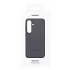 Vāciņš Samsung Galaxy S25 mākslīgās ādas maciņš melns