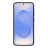 Vāciņš Samsung Galaxy S25 mākslīgās ādas maciņš melns
