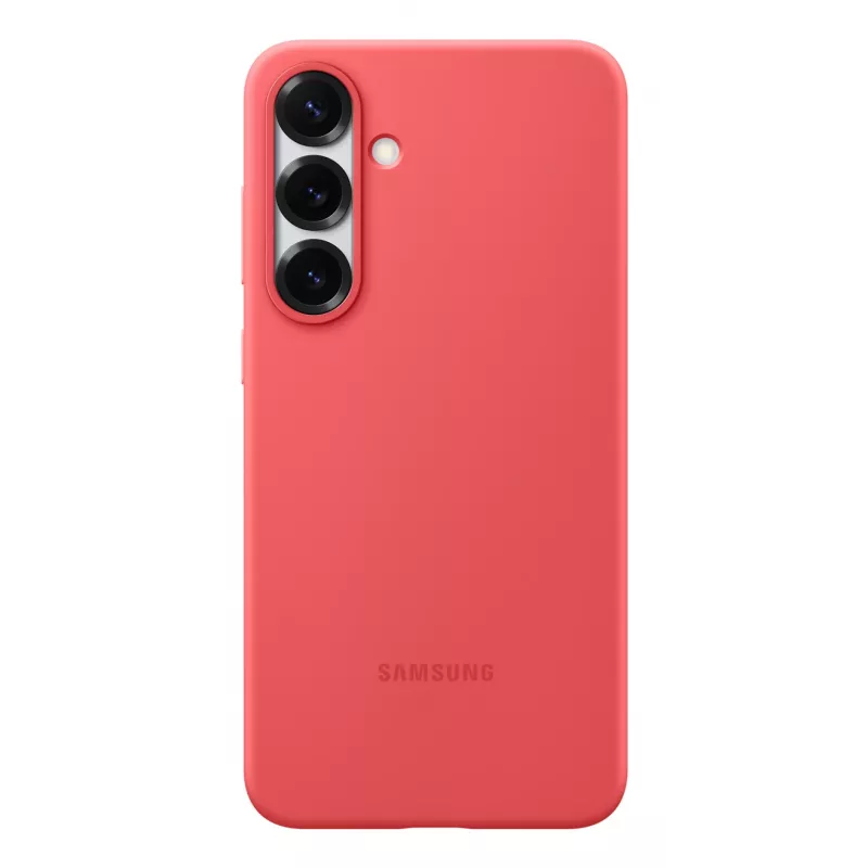 Samsung silikona maciņš Galaxy S25+, vāciņš, Samsung, Galaxy S25+, 17 cm (6,7 collas), sarkans