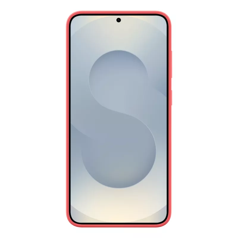 Samsung silikona maciņš Galaxy S25+, vāciņš, Samsung, Galaxy S25+, 17 cm (6,7 collas), sarkans