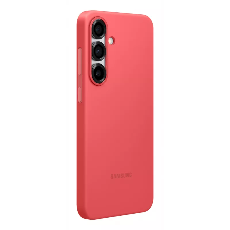 Samsung silikona maciņš Galaxy S25+, vāciņš, Samsung, Galaxy S25+, 17 cm (6,7 collas), sarkans