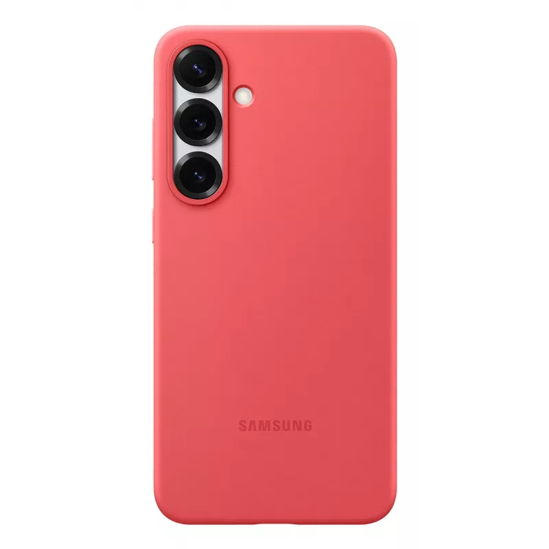 Samsung silikona maciņš Galaxy S25+, vāciņš, Samsung, Galaxy S25+, 17 cm (6,7 collas), sarkans
