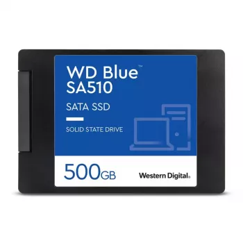 WESTERN DIGITAL SSD - WD Zils SA510 - 500GB - SATA 6Gb/s - 2.5in - 7mm ar korpusu