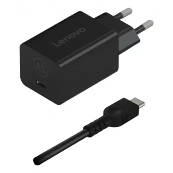 Strāvas adapteris Lenovo 40AWGN65EU iekštelpām melns 100–240 V 1,8 m kabelis