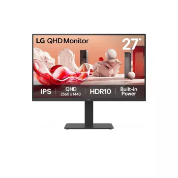 LG 27BA54QB-B datora monitors 68,6 cm (27 colli) 2560 x 1440 pikseļi Quad HD LCD Melns