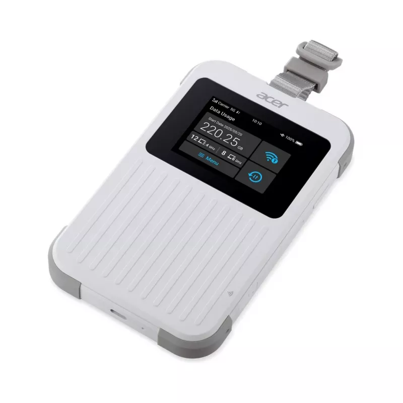 ACER Connect M6e 5G Mobilais Wi-Fi maršrutētājs - 1 GB Hotspot