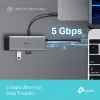 TP-Link UH5020C USB Type-C centrmezgls 5000 Mbit/s HDMI USB 3.2