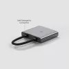 USB Type-C centrmezgls TP-Link UH3020C — 3 porti (HDMI, USB-A, USB-C), 5 Gbit/s, HDMI 4K@60Hz, PD līdz 100W, alumīnijs, 0,18 m kabelis