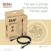 CLUB3D DisplayPort™ 2.1 DP54™ VESA® sertificēts kabelis 8K120Hz 3m/ 9.84ft