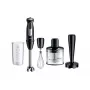 Braun MultiQuick 5 Pro 0,6 L Iegremdējamais blenderis 1000 W Melns, Sudraba