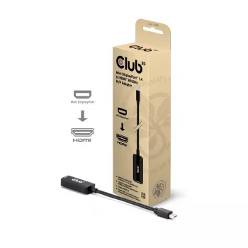 Adapter club 3d Mini DisplayPort 1.4 to HDMI 8K60Hz M/F, Mini DisplayPort savienotājs