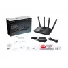 ASUS RT-BE82U BE6500 bezvadu maršrutētājs 2.5 Gigabit Ethernet divjoslu (2.4 GHz / 5 GHz) Melns