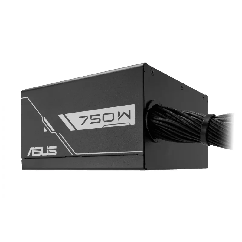 ATX barošanas bloks ASUS Prime‑750B‑Melns 750 W, 80 PLUS Bronze, 135 mm ventilators, 20+4 pin, 3× PCIe 8-pin, nemodulārs