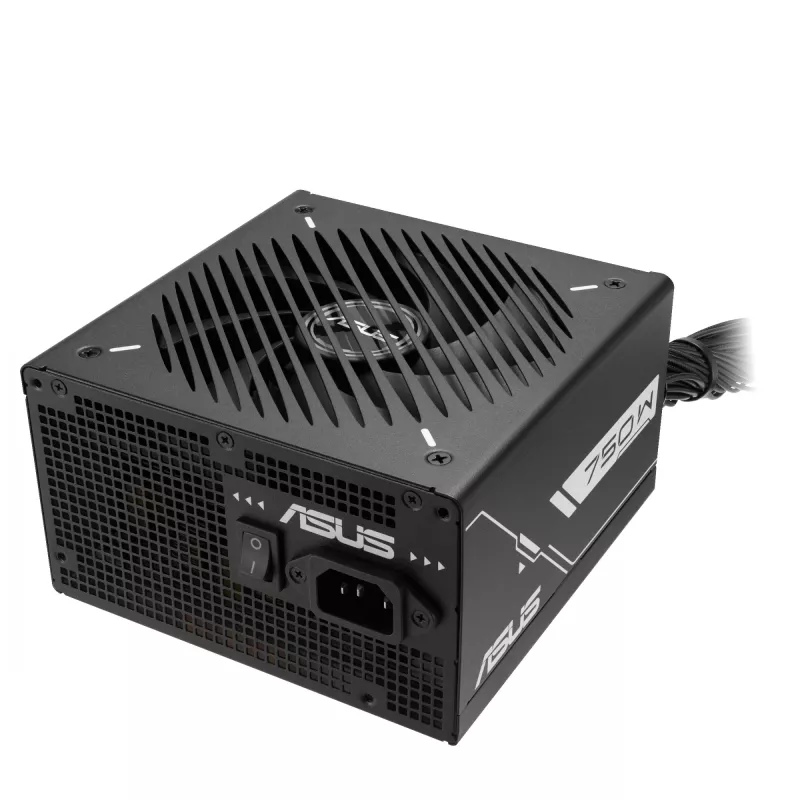 ATX barošanas bloks ASUS Prime‑750B‑Melns 750 W, 80 PLUS Bronze, 135 mm ventilators, 20+4 pin, 3× PCIe 8-pin, nemodulārs