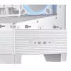 PC korpuss ASUS A31 Plus TG ARGB WHITE Midi Tower — ATX, rūdīts stikls, ARGB, 3x120mm + 1x120mm ventilatori, 38 cm GPU, 165 mm CPU dzesētājs