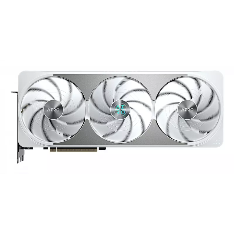 Grafikas karte GIGABYTE GeForce RTX 5070 Ti 16GB GDDR7, PCIe 5.0, 8960 CUDA, 30000 MHz, 256-bit, WINDFORCE 3X, balta