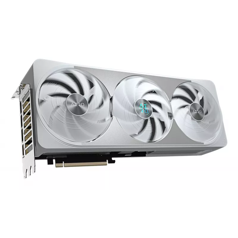 Grafikas karte GIGABYTE GeForce RTX 5070 Ti 16GB GDDR7, PCIe 5.0, 8960 CUDA, 30000 MHz, 256-bit, WINDFORCE 3X, balta