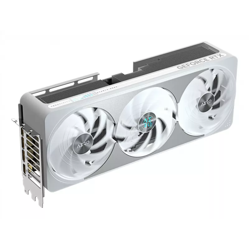 Grafikas karte GIGABYTE GeForce RTX 5070 Ti 16GB GDDR7, PCIe 5.0, 8960 CUDA, 30000 MHz, 256-bit, WINDFORCE 3X, balta
