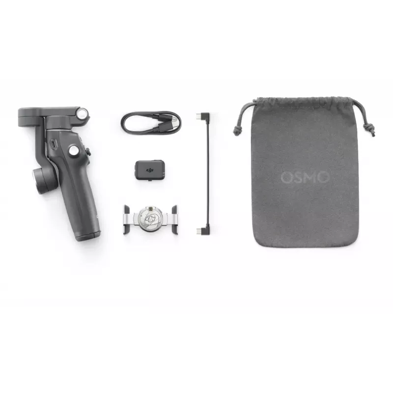 Viedtālruņa kameras stabilizators DJI OSMO MOBILE 7P Melns 0,3 kg