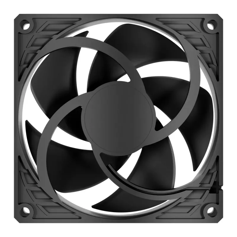 Ventilators ARCTIC P9 Max Melns 92 mm High-Speed PWM 98.97 m³/h