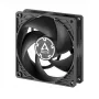 Ventilators ARCTIC P9 Max Melns 92 mm High-Speed PWM 98.97 m³/h