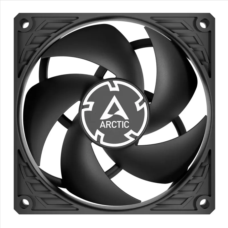 ARCTIC P9 PWM PST CO (Melns) - 92 mm PWM ventilators ar kabeļu sadalītāju nepārtrauktai darbībai