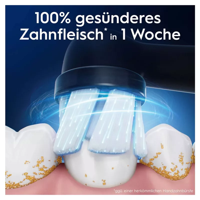 Oral-B 194631 zobu birstes galviņa 4 gab. melna