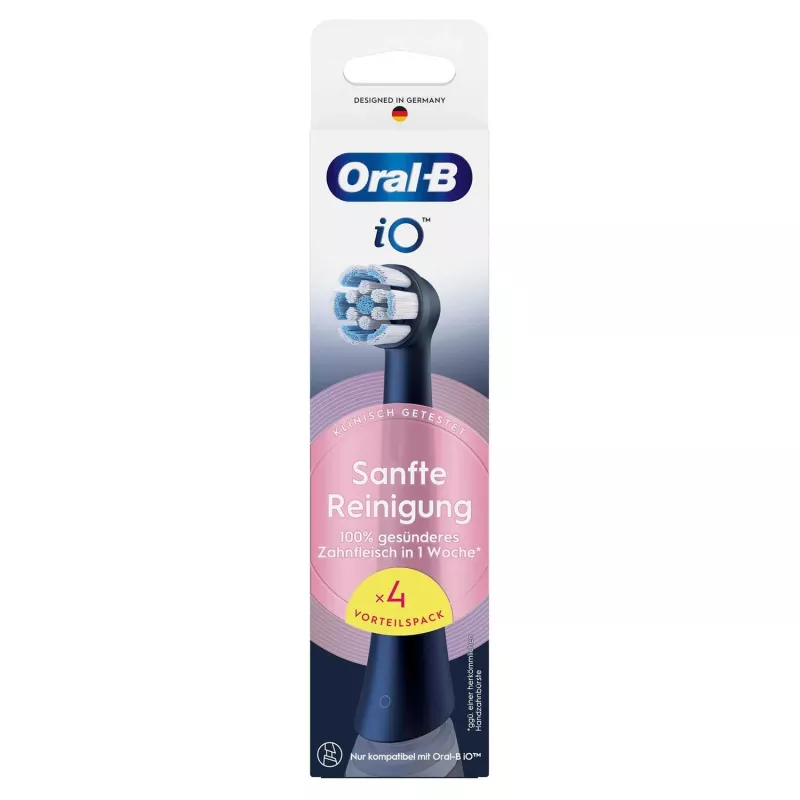 Oral-B 194631 zobu birstes galviņa 4 gab. melna