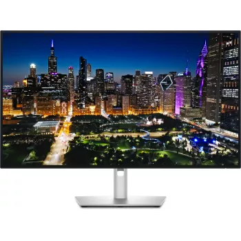 DELL UltraSharp U3225QE datora monitors 80 cm (31,5 collas) 3840 x 2160 pikseļi 4K Ultra HD LCD Melns, Sudrabs