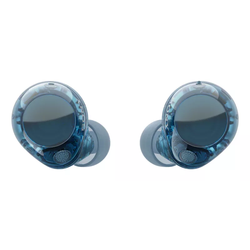 Austiņas Sony WFC710NL.CE7 iebūvētas True Wireless, Bluetooth 5.3, ANC, IPX4, 8.5/12 h atskaņošana, Glass Blue