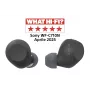 Sony WFC710NB.CE7, patiesi bezvadu stereo (TWS), zvani/mūzika, 20 - 20000 Hz, 48.4 g, austiņas, melna