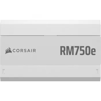 CORSAIR barošanas bloks - Rme SeriesT Rm750e - pilnībā modulārs, zema trokšņa ATX - Balts