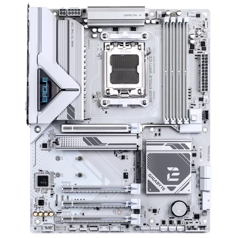 Mātesplate GIGABYTE B850 EAGLE WIFI7 ICE, AMD B850, Socket AM5, ATX
