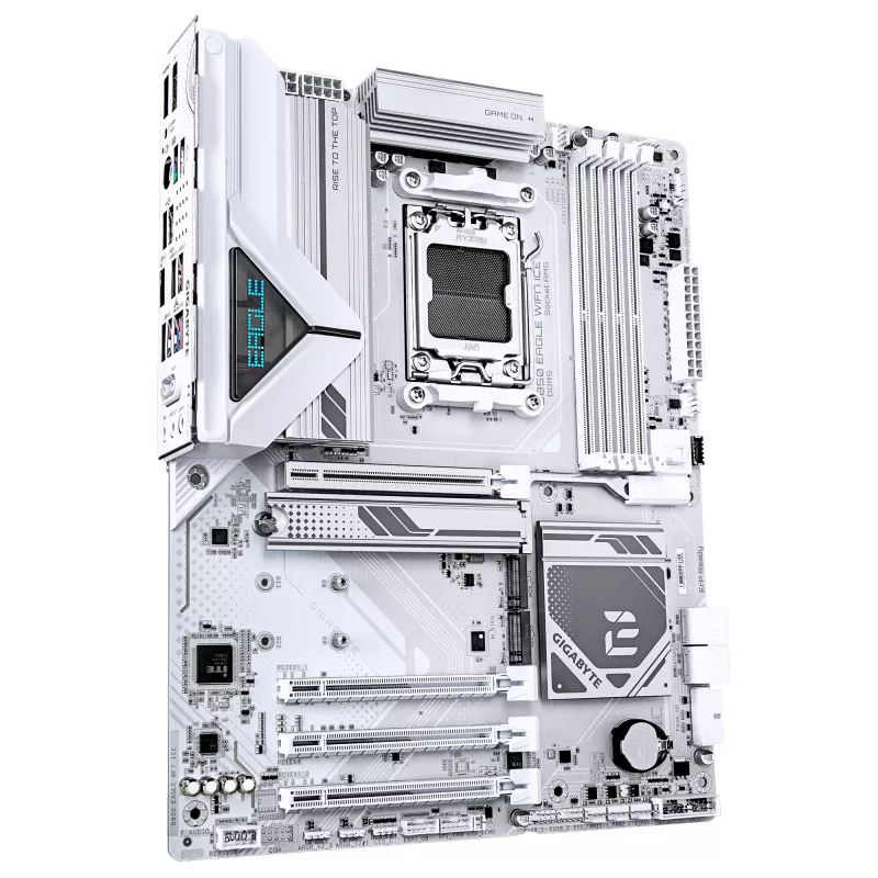 Mātesplate GIGABYTE B850 EAGLE WIFI7 ICE, AMD B850, Socket AM5, ATX