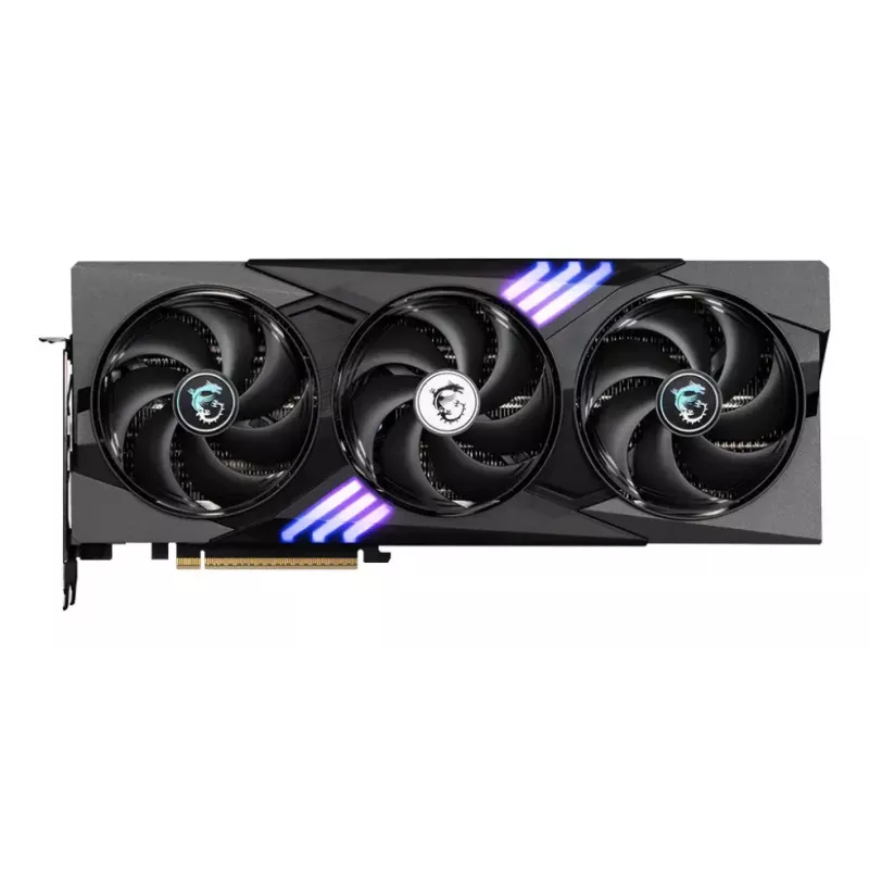 Grafikas karte MSI GeForce RTX 5070 Ti — 16 GB GDDR7, PCIe 5.0, 256 bitu, 3 ventilatori, 338 mm