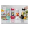 Pārnēsājamais blenderis NUTRIBULLET Portable 0.475 L — violeta, 2000 mAh baterija, Tritan bļoda