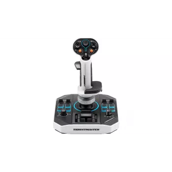 Thrustmaster Sol-R 1 Melns, Balts USB lidojuma svira Analogais / Digitālais Dators