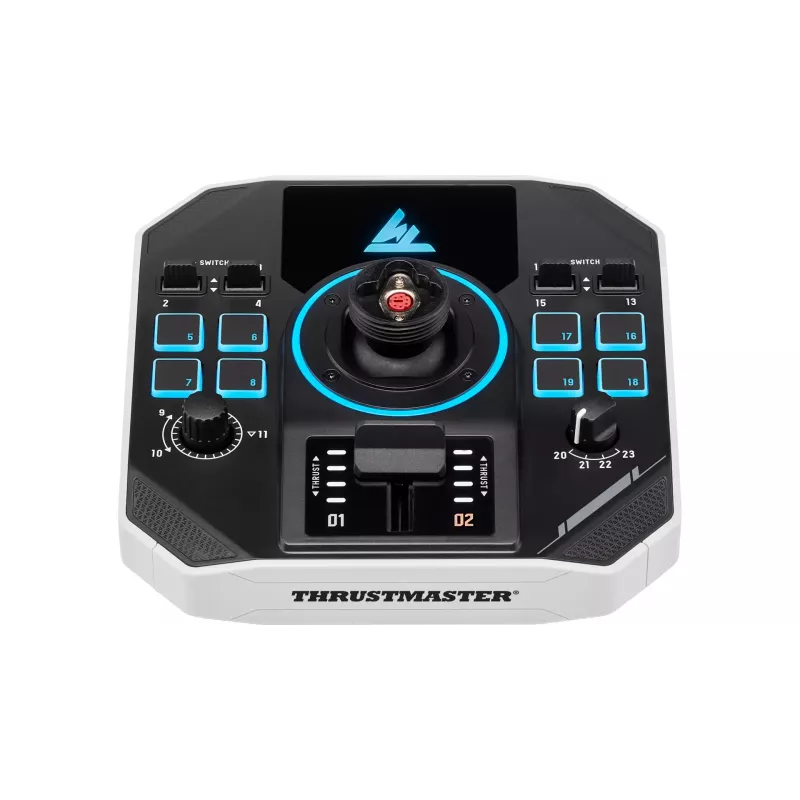 Thrustmaster Sol-R 1 Melns, Balts USB lidojuma svira Analogais / Digitālais Dators