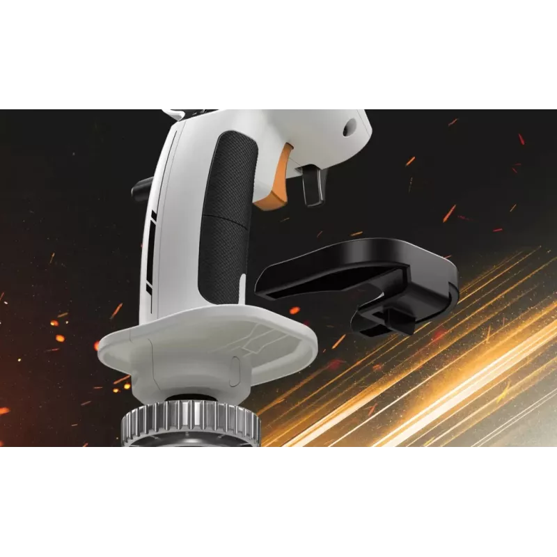Thrustmaster Sol-R 1 Melns, Balts USB lidojuma svira Analogais / Digitālais Dators