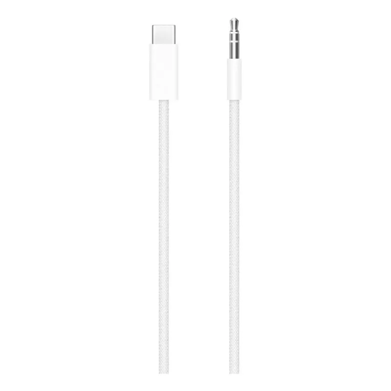 Audio kabelis Apple MDV84ZM/A 1.2m 3.5mm USB Type-C Balts