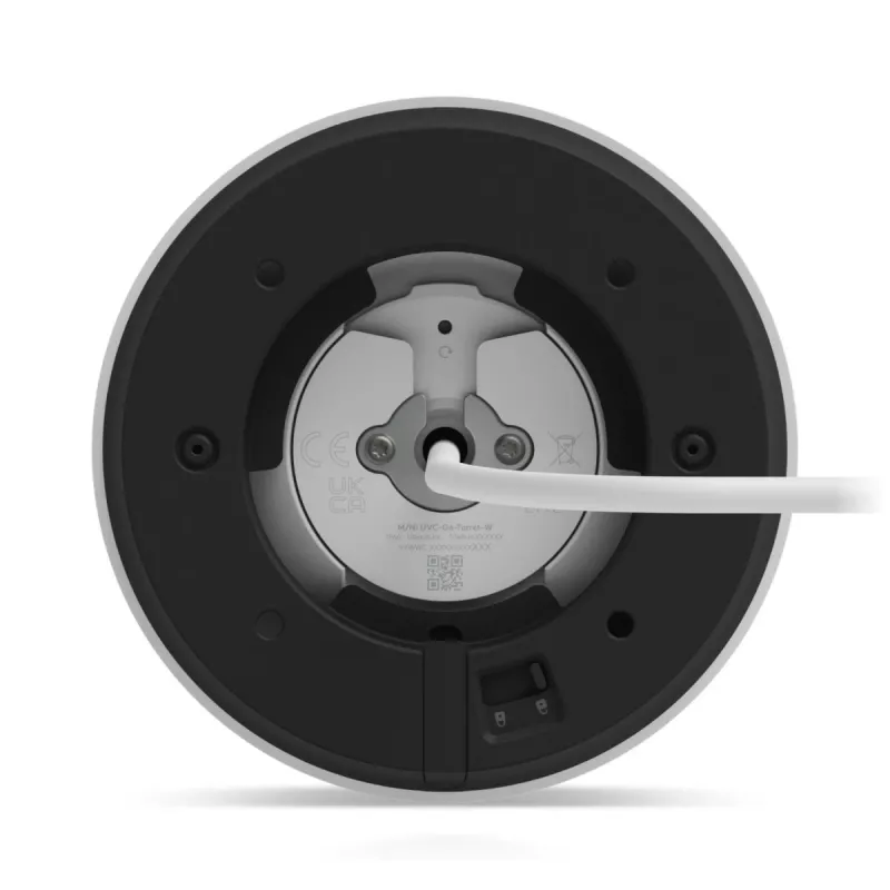 IP drošības kamera UBIQUITI G6 Turret — 8 MP (3864×2160), PoE, IP66, 30 fps, 134,1° diagonāli, nakts redzamība 30 m